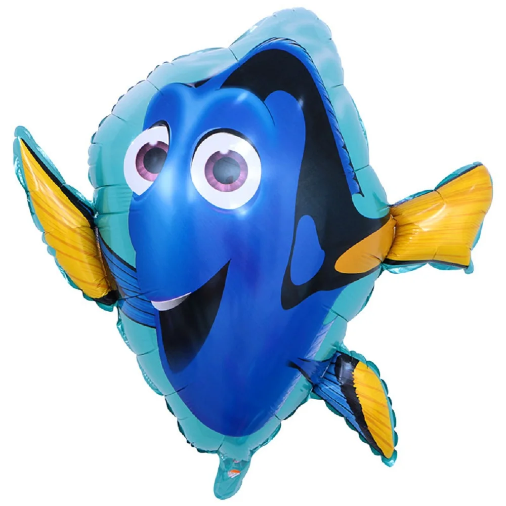 Dolly Fish 1 шт. большой гиппокамп Осьминог Рыба Акула фольгированный шар океанские животные тематические праздничные детские подарки украшение на день рождения Гелиевый шар - Цвет: Dolly Fish