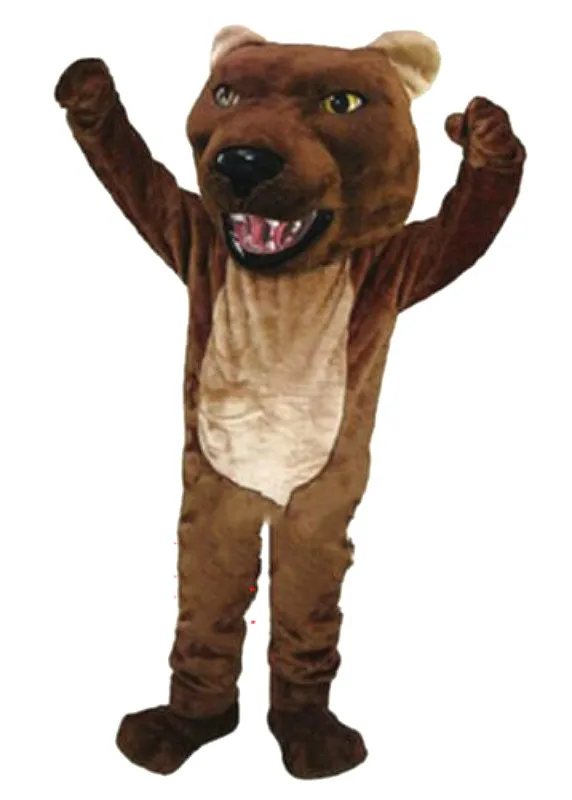 Костюм-талисман для костюмированной вечеринки костюм коричневого волка собаки