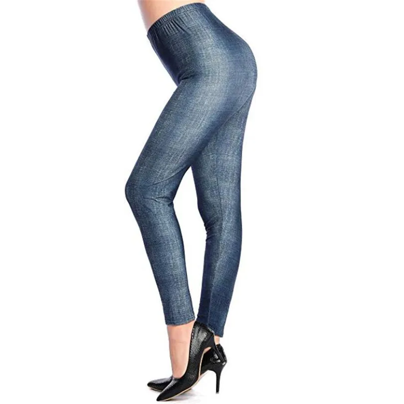 Леггинсы женские до щиколотки с принтом в ковбойском стиле | Женская одежда