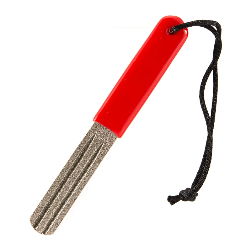 2020 точилка для рыболовных крючков алмазная пилка с одной двойной канавкой и