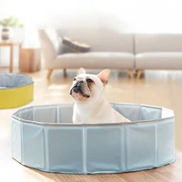 perro baignoire pliable empapadores perro piscine chien piscina basen dla psa pets acessorios dog pool cleaning supplies chiens