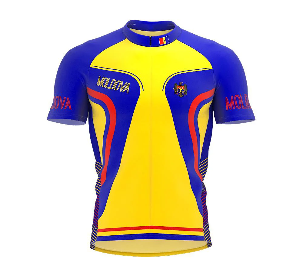 

Moldova Various Choices Summer Cycling Jersey Team Men Bike Road Mountain Race Tops Riding Bicycle Wear Bike clothes Quick Dry
