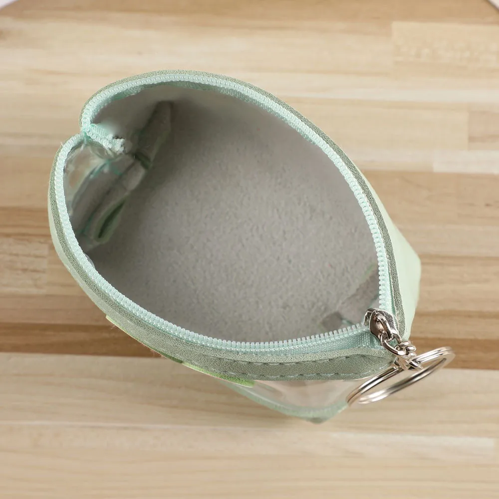 

2021 Fashion Love Letters Zipper Coin Purse Transparent Card Holders Portable Travel Wash Handbag Package Makeup Handbags