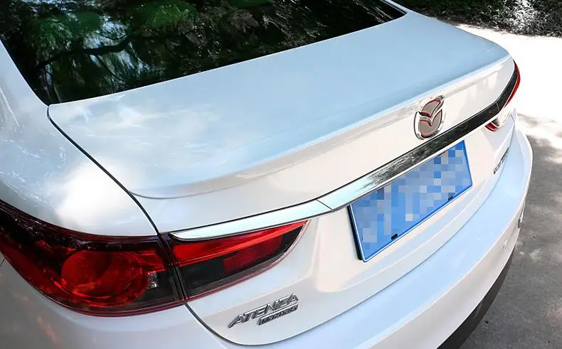 Для Mazda 6 спойлер atenza 2014-2017 TF ABS Материал заднее крыло автомобиля праймер цвет