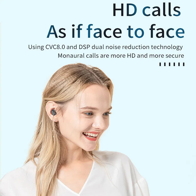 

Newst Bluetooth Headphones TWS Wireless Sport Headset Hifi 3500mAh Mini Wireless Earbuds Waterproof Bluetooth Headsets