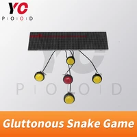 gluttonous snake game escape room props room escape game customized props for escape room open 12v mag lock