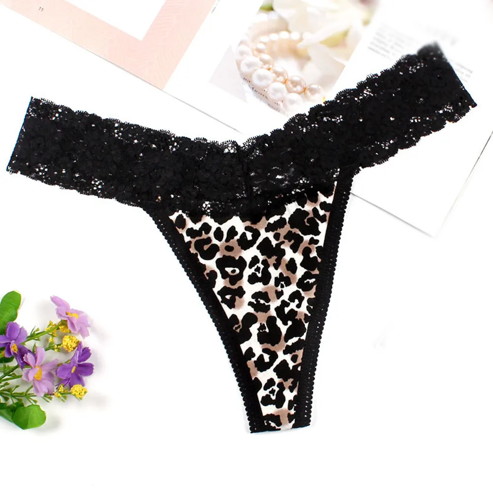 

Women G-string Interest Sexy Seamless Leopard Ladies Panties Lingerie Bikini Underwear Pants Thong Intimatewear Underwear #W3