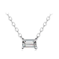 ly 925 sterling silver trendy fashion dazzling cz stone high quality zircon necklace for women jewelry gift 2021 trend