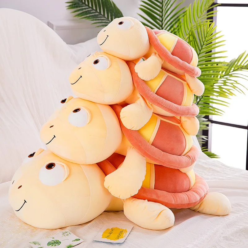 Плюшевая игрушка-черепаха кукла мягкая заполненная животное Kawaii плюшевая