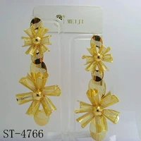 fashion long earrings for girls golden eardrop for women funky inspired long earrings wedding jewelry gift