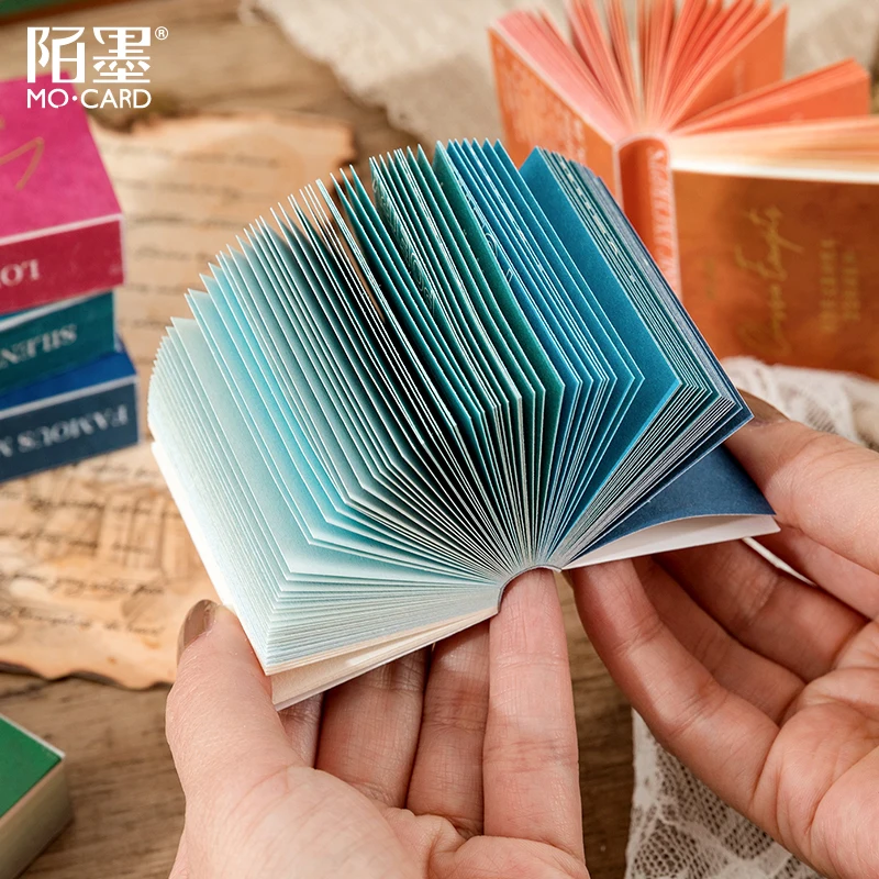 Yoofun 100 неповторяющиеся шаблоны Бумажная книга для коллажей нежелательных