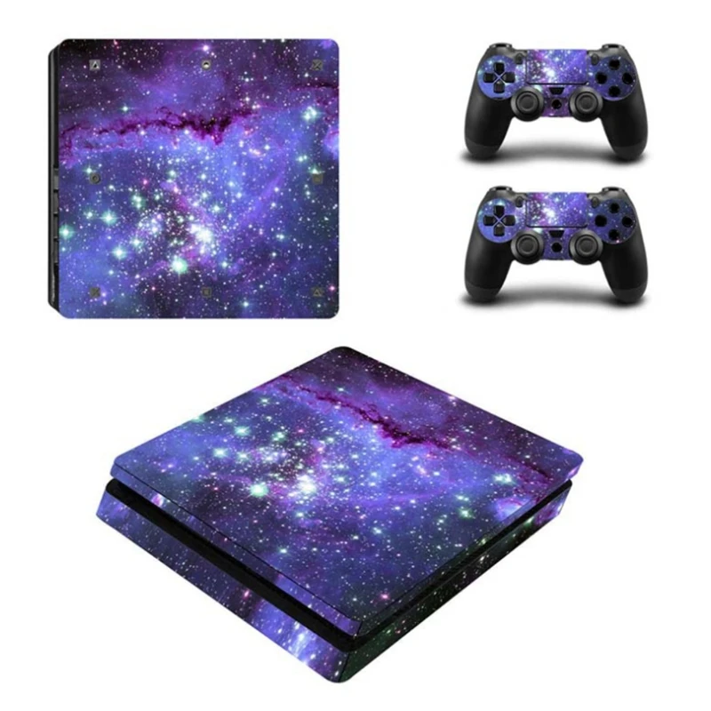 LX0B звёздная фотосессия кожаная Наклейка Обложка подходит для PS4 тонкая