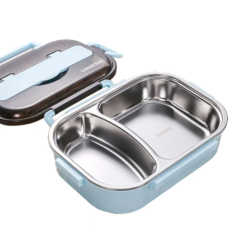 Герметичный изоляционный Ланч бокс из нержавеющей стали для микроволновой печи