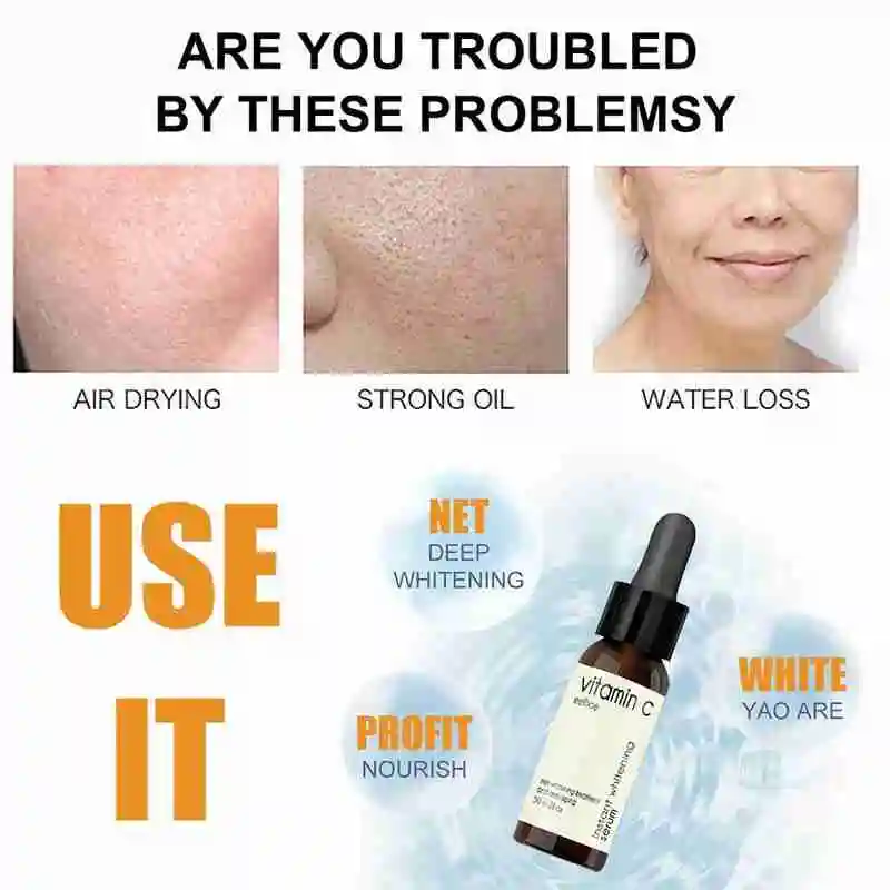 

Vitamin C Toner Hydrating Moisturizing Refreshing Shrinking Pore VC Spray Anti-aging Anti Face Water Skin Care
