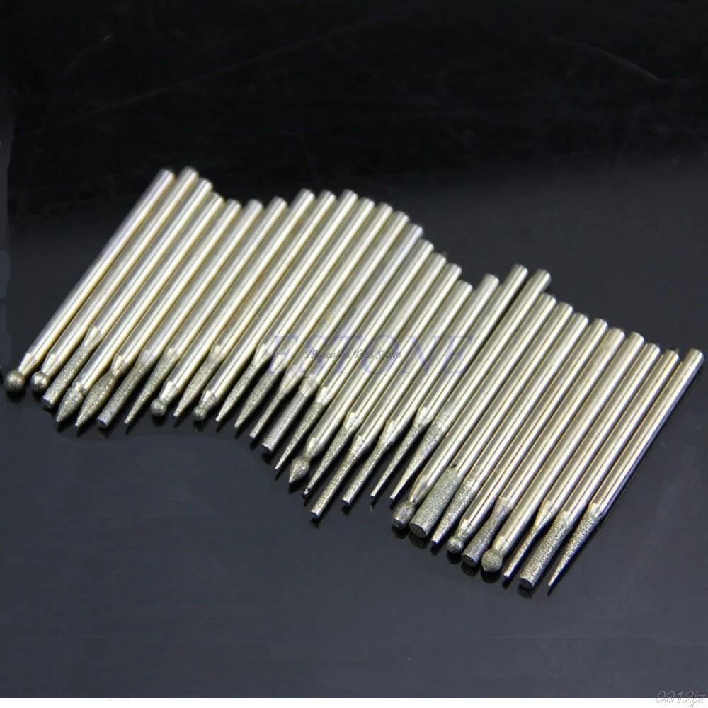 Набор алмазных сверл 30 шт. для гравировки карты набор инструментов шлифования |