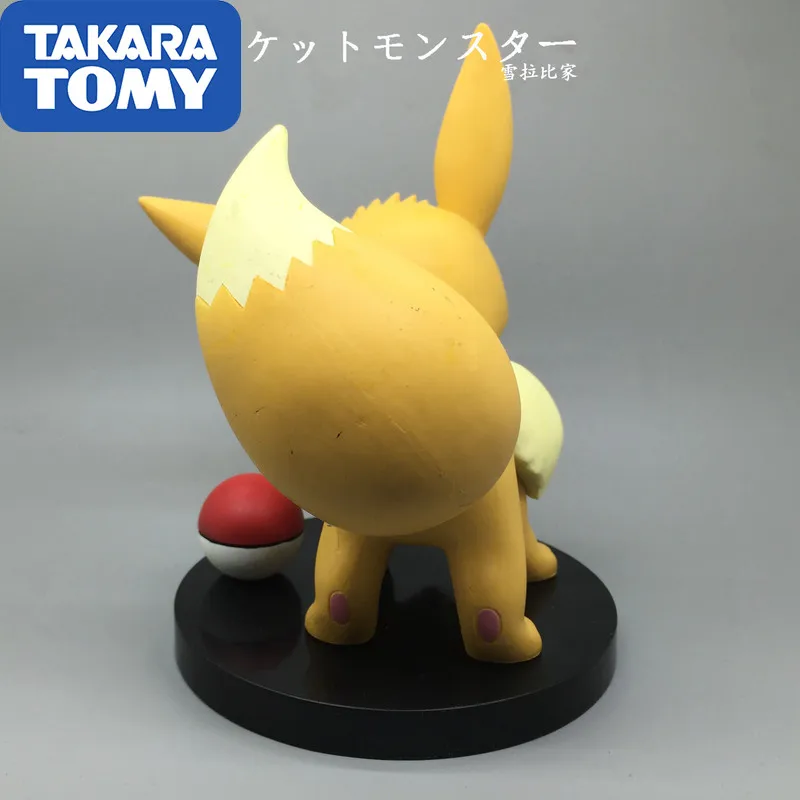 

TAKARA TOMY Pokemon Doll Action Figure Limited Edition Les's Go Eevee CollectionFor Children Toy Gifts