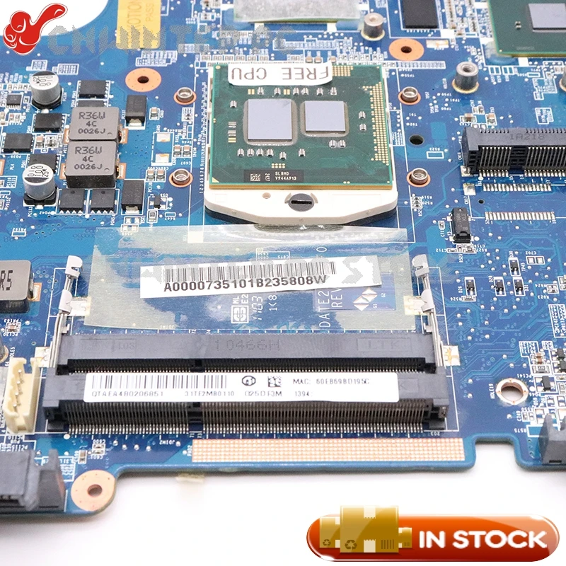 NOKOTION DATE2DMB8F0 A000073510 материнская плата для ноутбука Toshiba satellite L645 L640 системная HM55 DDR3