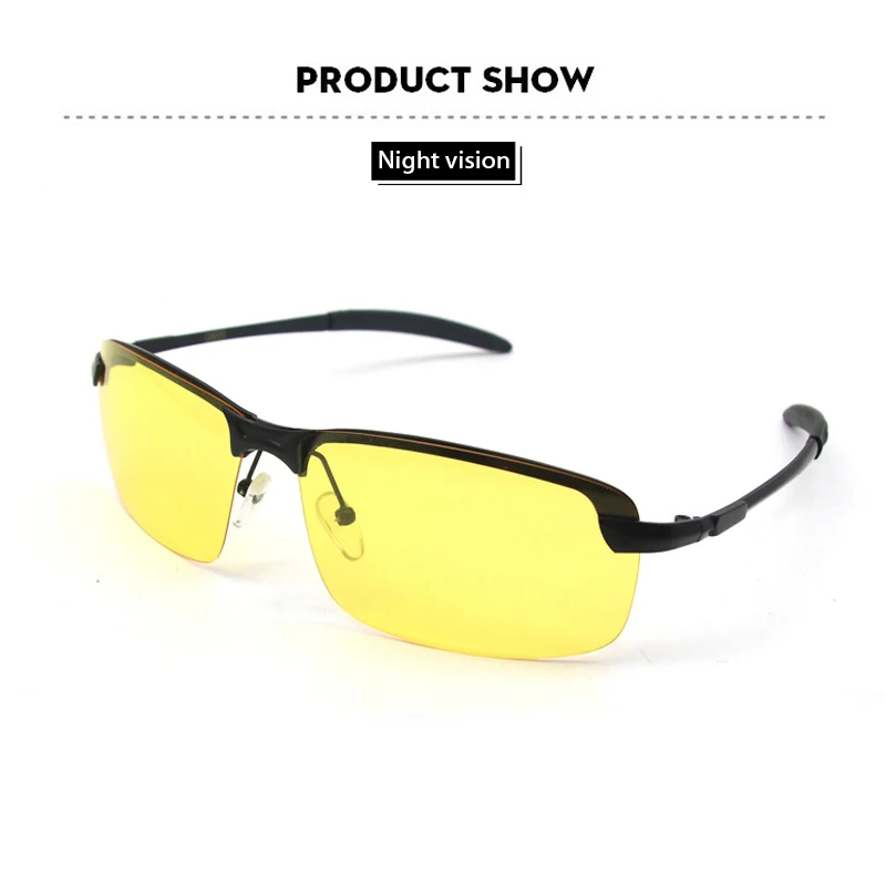 Ноанс автомобильные водители ночного видения Поляризованные солнцезащитные