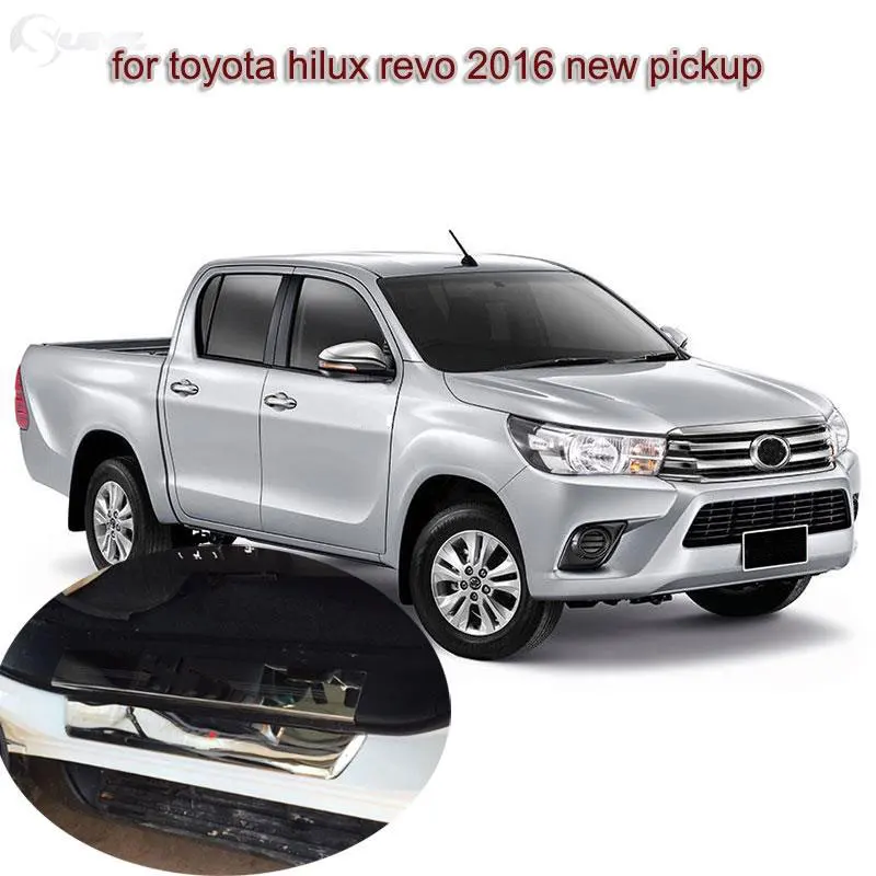 Порог для автомобильных аксессуаров на порог Toyota Hilux Revo Rocco 2016 2017 2018 2019|pickup hilux|2016