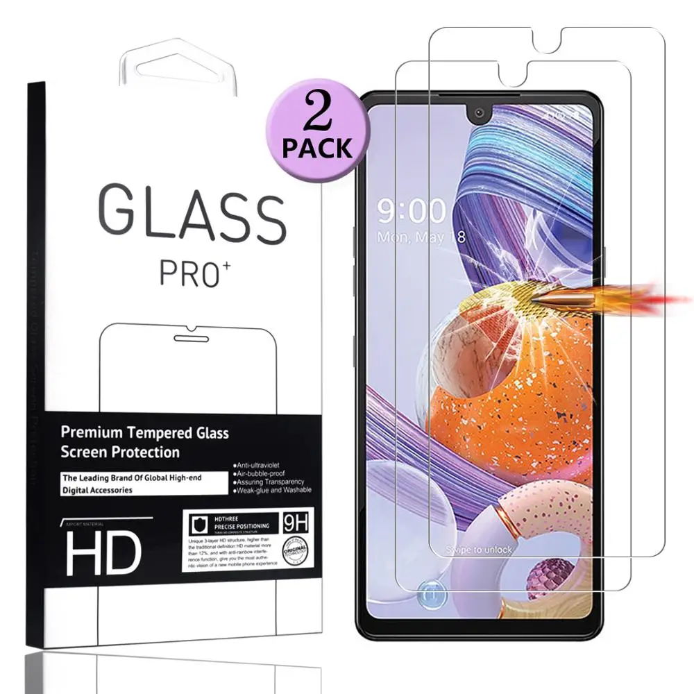 

Tempered Glass for LG stylo 6 Screen Protector for LG stylo 6 Tempered Glass Protective Film