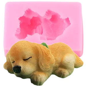 Силиконовая форма в виде собаки Форма для украшения тортов, ручная работа, мыло, шоколад, форма для полимерной глины, инструмент для выпечки тортов с животными, посуда для выпечки