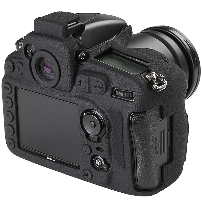 Чехол для Nikon D810 D810a Личи Текстура силиконовый защитный чехол камеры Защитная