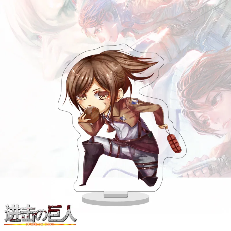 

Anime Attack On Titan Acrylic Stand Model Toys Action Figure Decoration Cosplay Diy Collectible Toys Gifts For Anime Lover