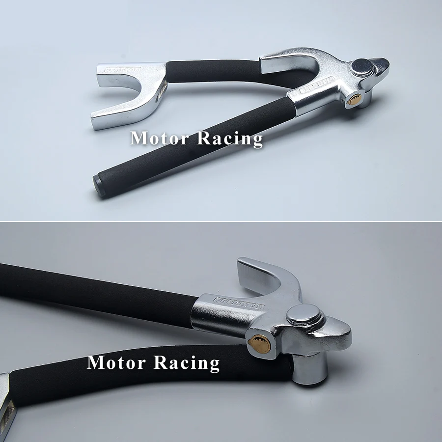 Универсальный Противоугонный замок на руль автомобиля с 3 ключами для поезда и