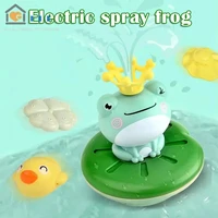 kids bath toys cute frog water spray floating toy baby bathing tool dabbling toy toddler