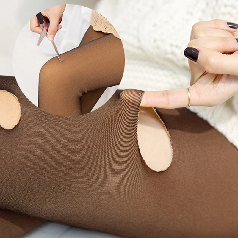 

Sexy Ladies Tights Winter Warm Pantyhose High Elastic Nylon Pantyhose Stretchy Fashion Long Stockings Pantyhose for Women