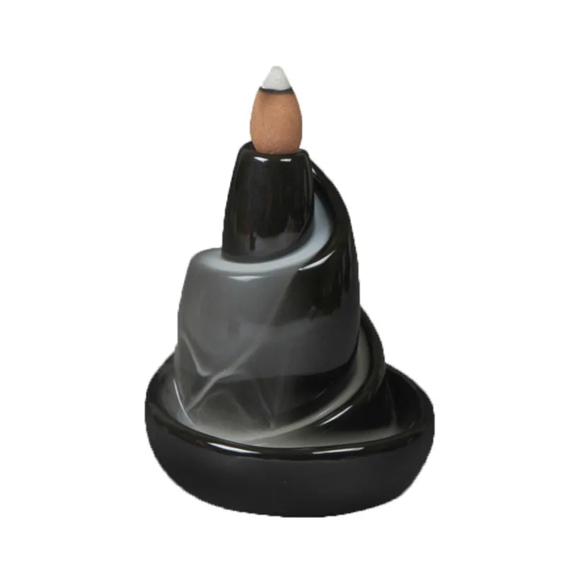 Керамический камень подвесная курильница горелка для благовоний гора река