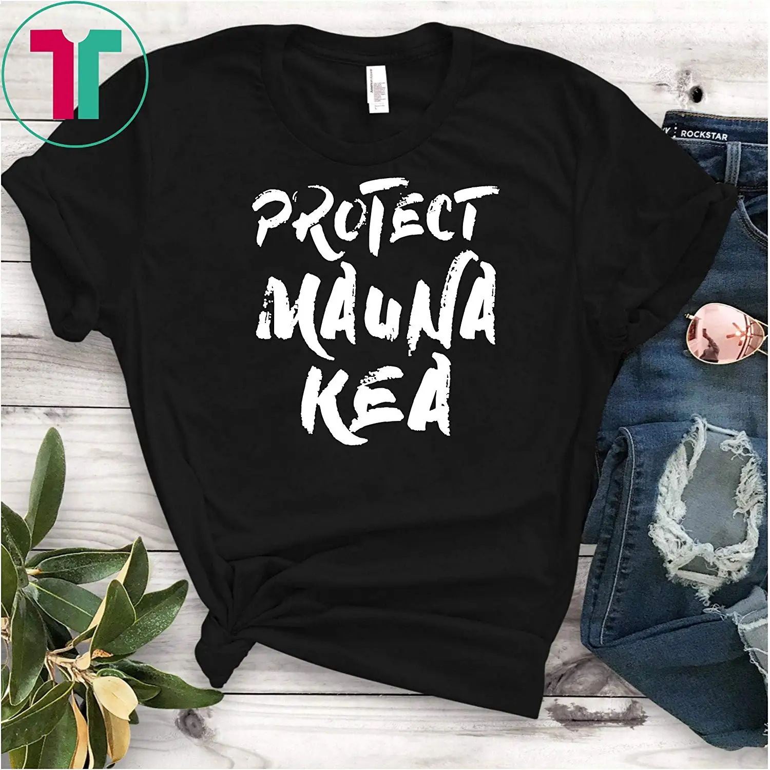 Подарочная футболка Mauna Kea Defend Kanaka Maoli Kea| |