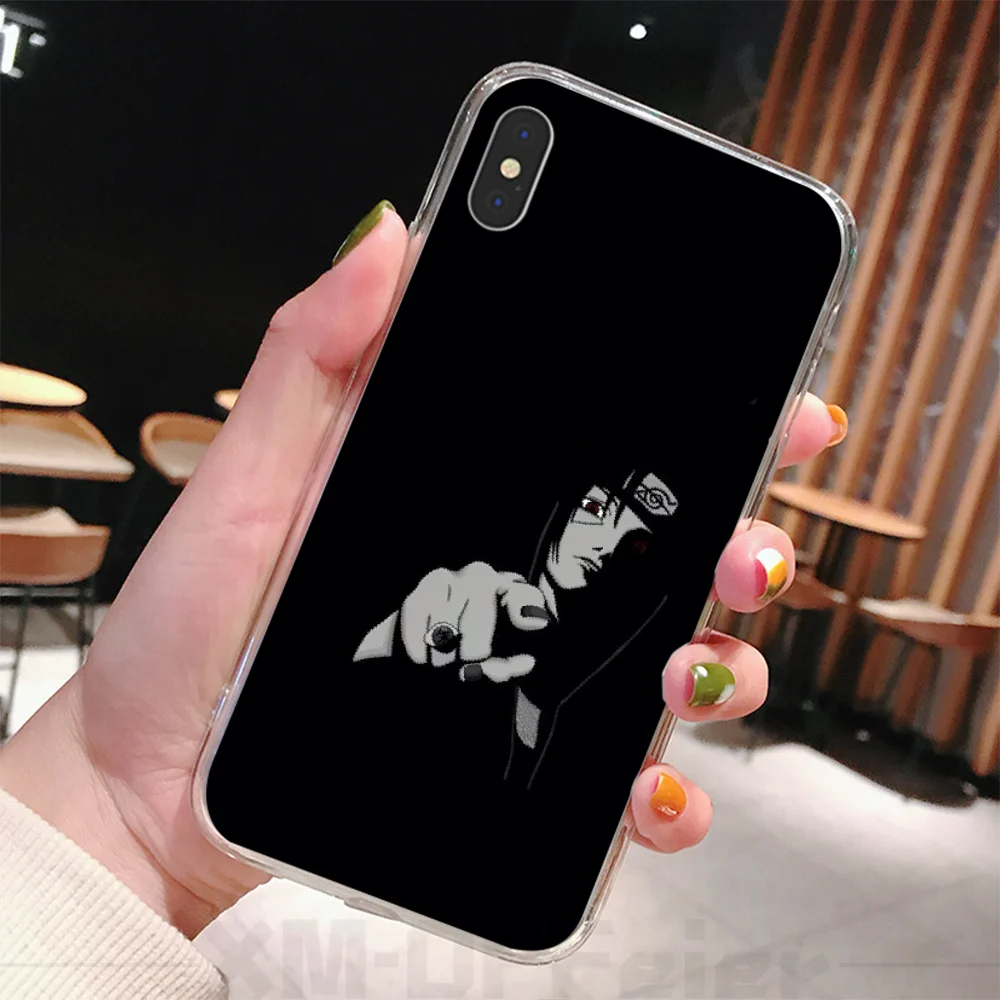BaweiTE Anime Naruto Itachi Soft Silicone TPU Phone Cover for iPhone 11 pro XS MAX 8 7 6 6S Plus X 5 5S SE XR cover | Мобильные