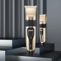 rechargeable hair clipper mute battery usb charging quite design with ceramic cutter head