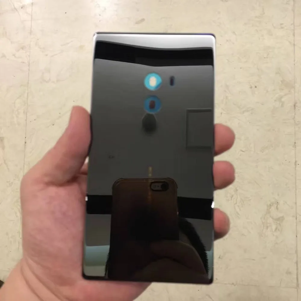 Черный керамический чехол для аккумуляторной батареи Xiaomi MI MIX / pro Mi Mix 18K задняя