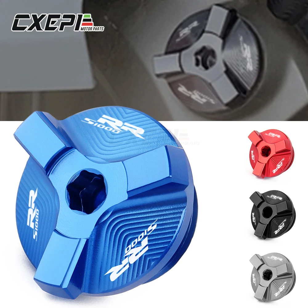 

High quality For BMW S1000RR 2009 -2022 S1000XR 2015-2022 S1000R 2014- 2022 2018 2019 Motorcycle Engine Magnetic Oil Filler plug