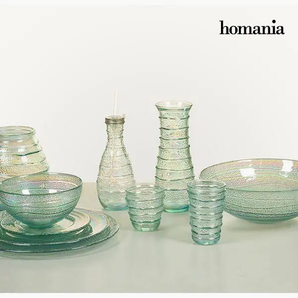 Бутылка из переработанное стекло чистый кристалл Deco Коллекция от Homania|Вазы| |