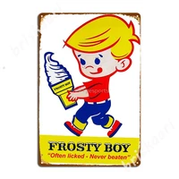 frosty boy ice cream metal signs club club bar decoration plaques tin sign posters