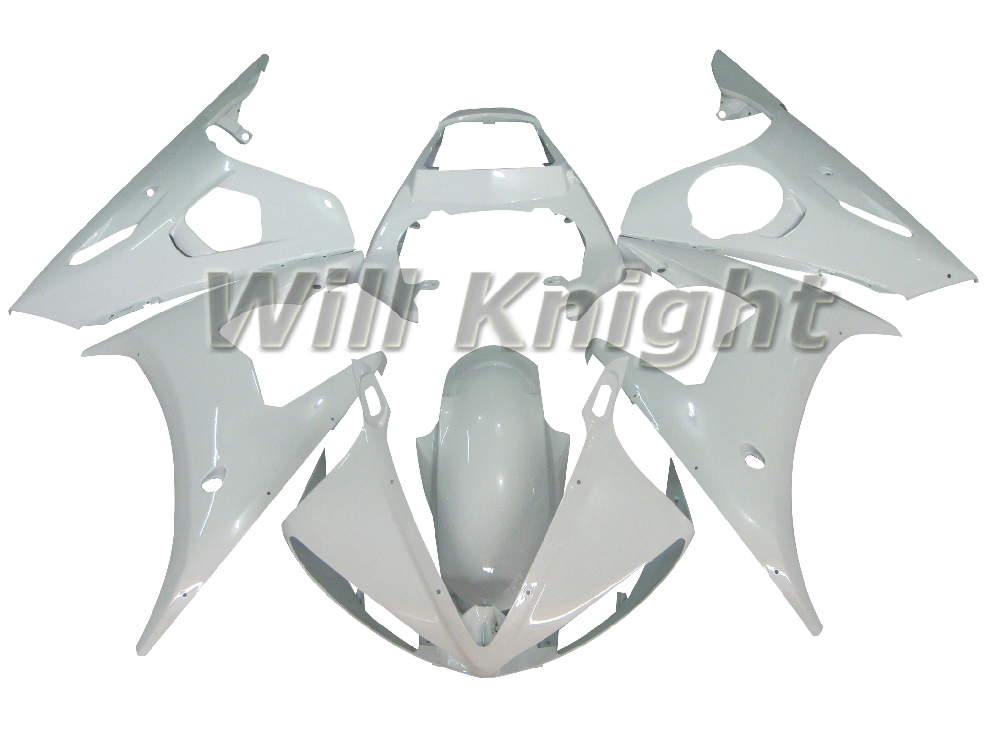 

Кузов мотоцикла панели кузова инъекции комплекты обтекателей для Yahama YZF R6 2005 Неокрашенный Белый