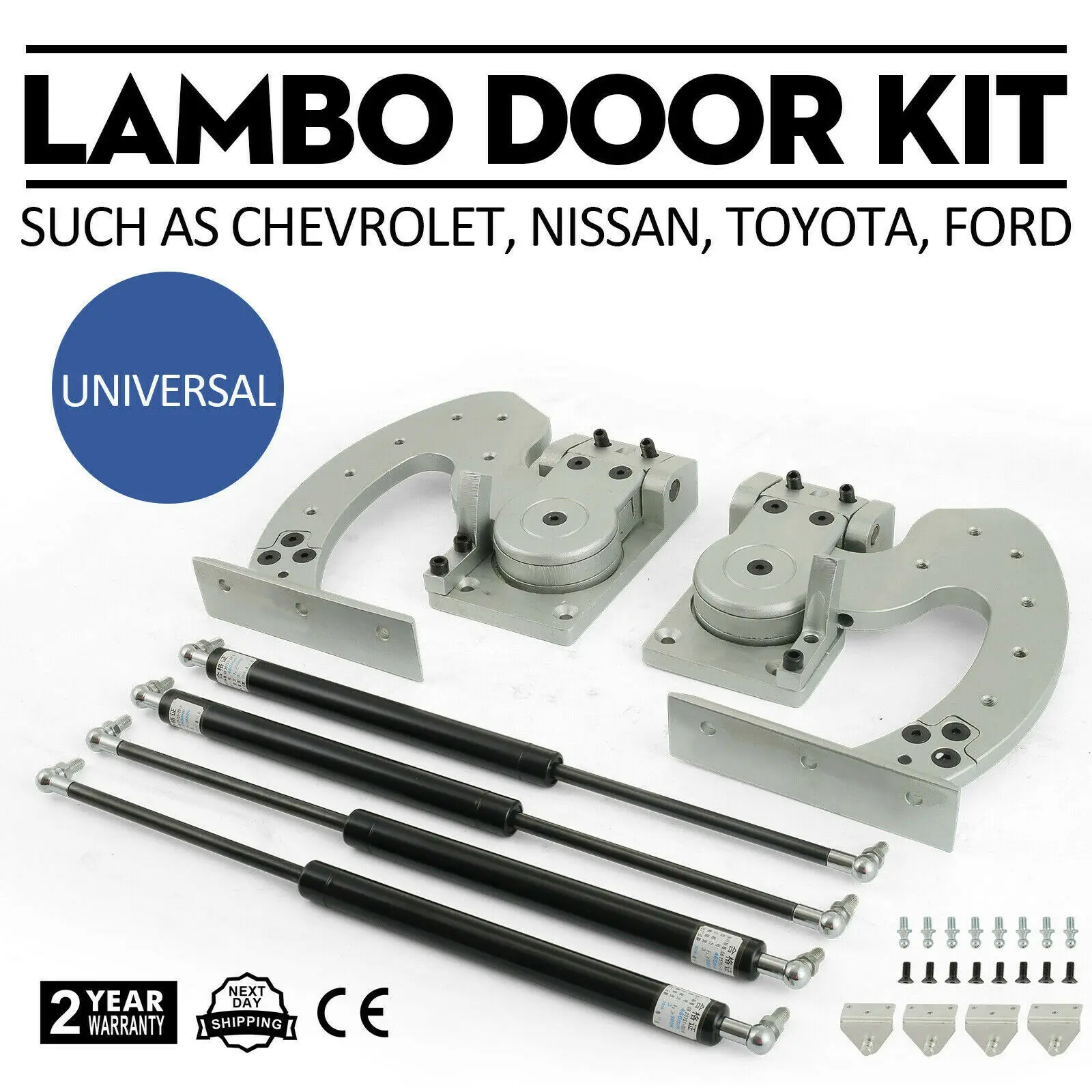 

Universal Scissor Doors Vertical Lambo Door Kit Bolt On Vertical Doors Kit for Cars