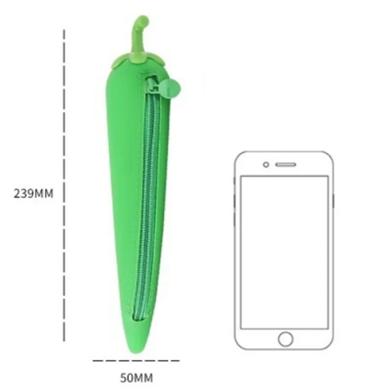 Кошелек для мелочи на молнии в виде банана мягкая силиконовая сумка ручек с