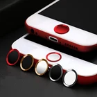 Поддержка разблокировки по отпечатку пальца Touch Key ID Home Button Sticker Protector Keyboard Keycap для IPhone 5s 5 SE 4 6 6s 7 Plus
