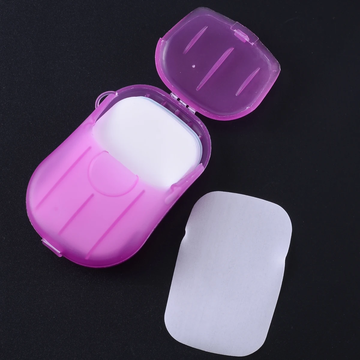 20 шт./корт. Уличные инструменты дорожный бумажный лист для мыла отдыха на природе