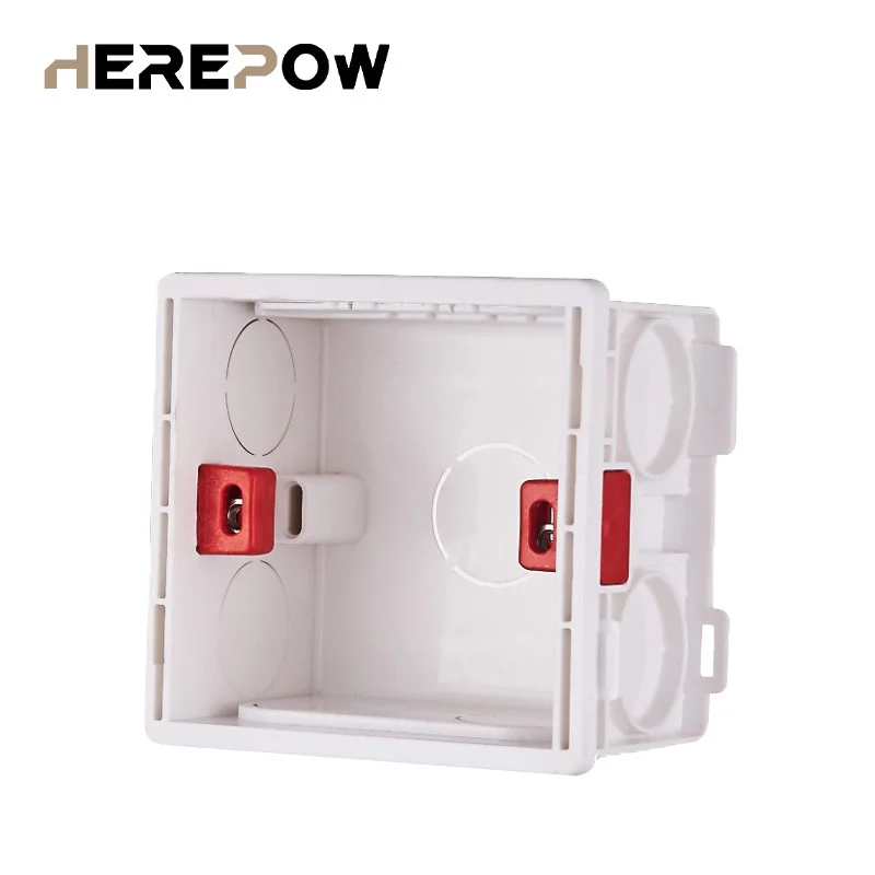 Herepow External Mounting Box 86 mm * 34 For Standard Touch Switch And Socket Applicable To Any Position | Обустройство дома