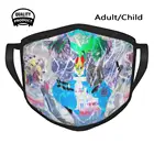 Icedaler Bladee мягкие теплые маски для рта Bladee icedняк Yung Lean Sadboys Sad Emo Gtbsb Ecco2K Yung Sherman White Armor Yung