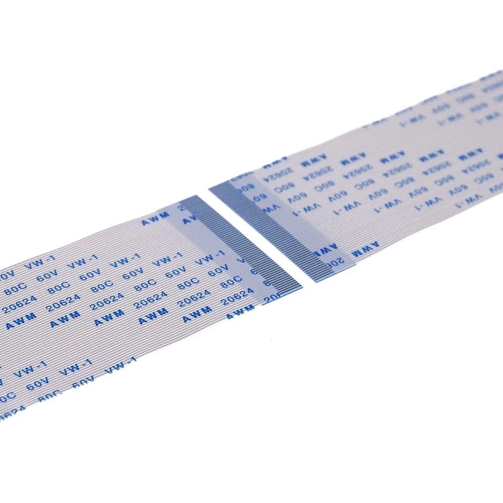 Гибкий плоский кабель FFC FPC 100 шт. 60 контактов 0 5 мм длина по бокам 80 120 150 200 250 300 400 500 |