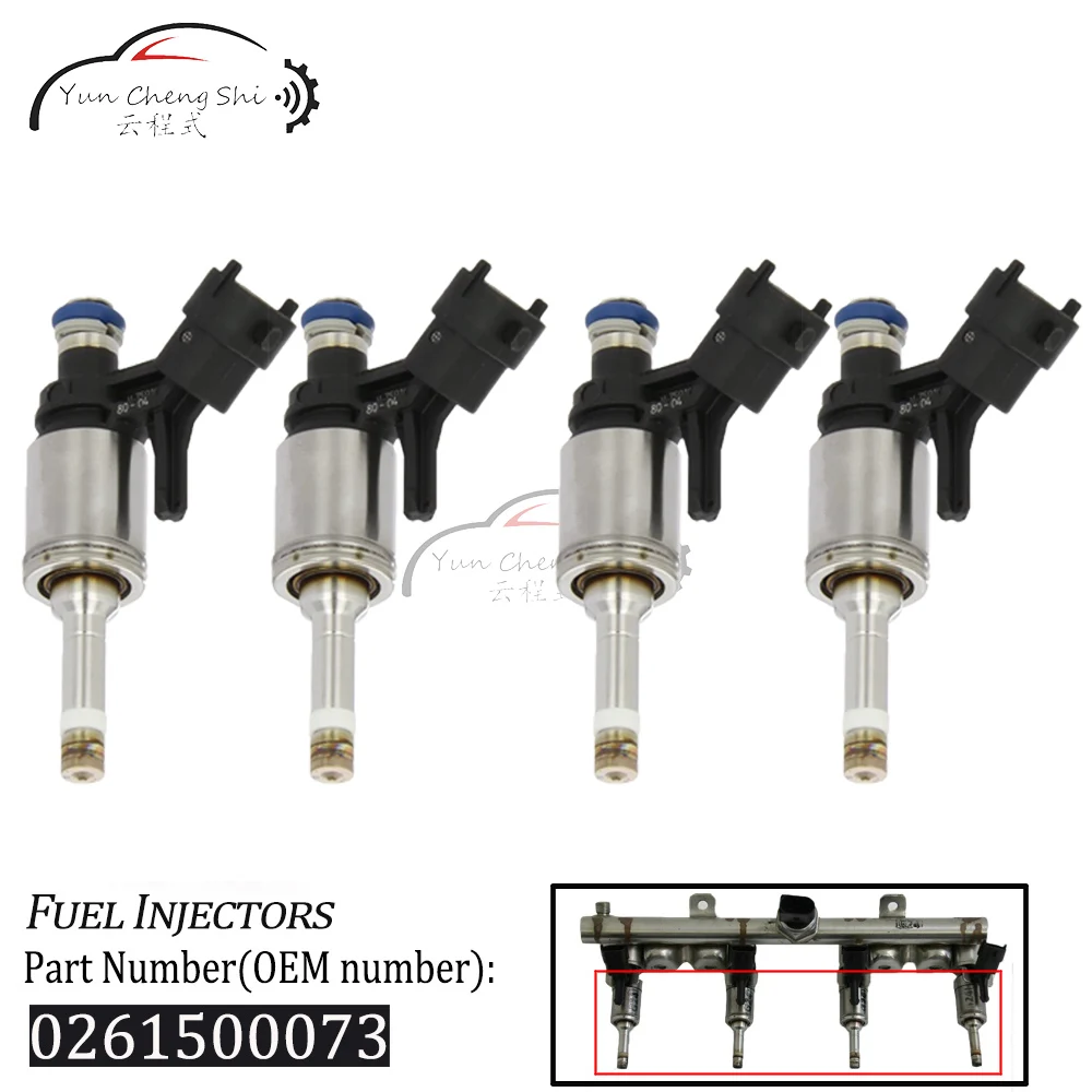 Форсунка для топливного инжектора 4 шт. 13537591623 BMW 1 3 F20 F21 F30 F31 Citroen C4 C5 DS3 Peugeot MINI Cooper