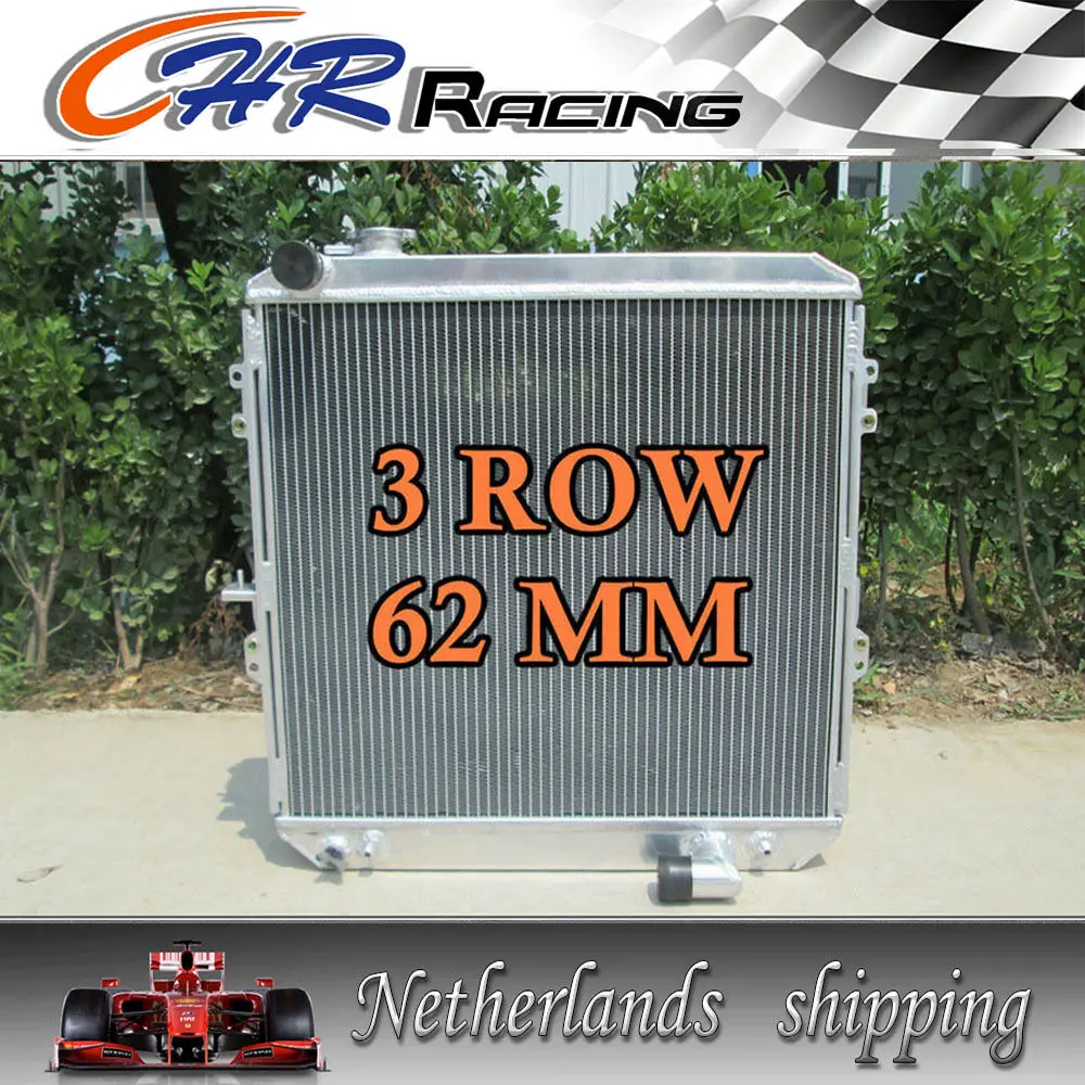 

For 3 ROW 62MM Aluminum Radiator toyota HILUX LN106 LN111 Diesel 88-98 AT/MT