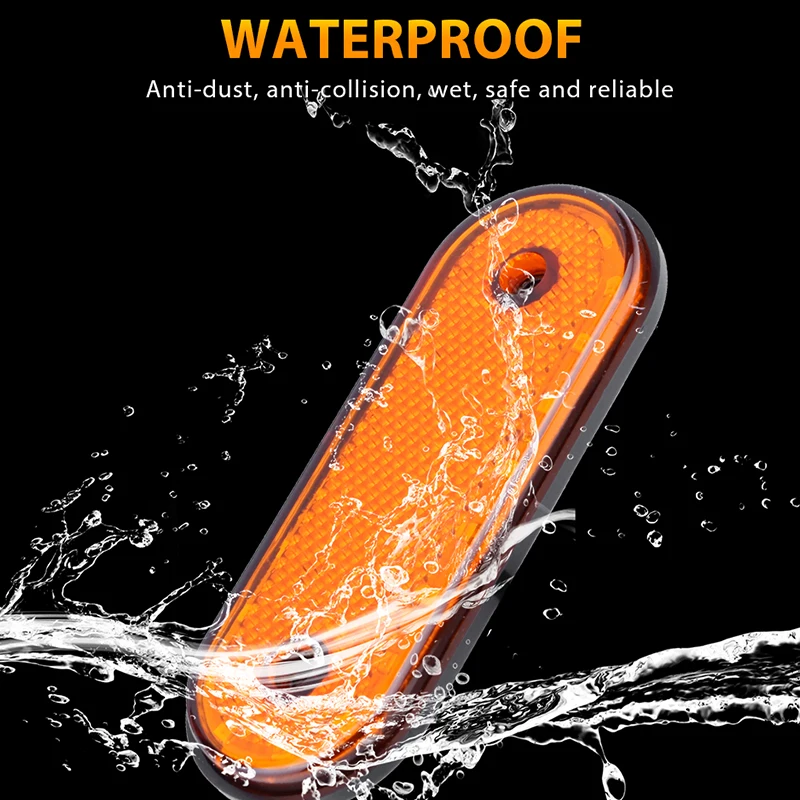 10 шт. белый 24 В светодиодный автомобильный боковой маркер прицеп грузовик