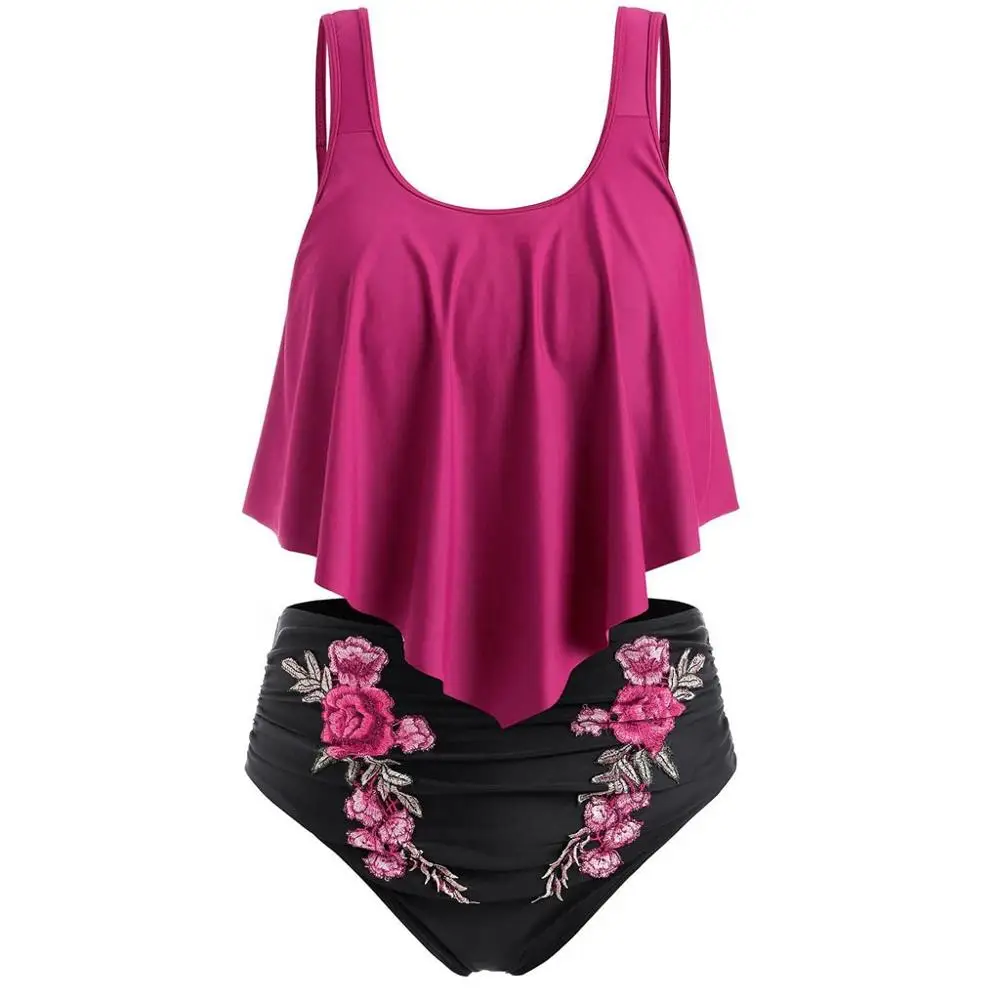 Комплект из двух предметов для женщин пуш-ап на подкладке размера плюс набор